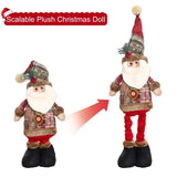 elvesmall Telescopic Christmas Doll Merry Christmas Decorations For Home  Christmas Ornament Xmas Navidad Noel Gifts New Year