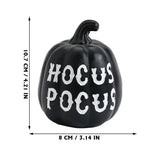 elvesmall Halloween Decor home outdoor Ornaments Resin Thanksgiving Pumpkin Set Fall Pumpkin Fall Thanksgiving Harvest Home Decorations
