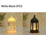 elvesmall Eid Decoration Light Eid Mubarak Lamp Ornament Islam Muslim Party Decor Supplies Ramadan Wind Lantern Decor for Home Party