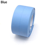 elvesmall 1/3 rolls Shower Bath Sealing Tape Strips for Bathroom Kitchen Seal Caulk Strip Sink PVC Self Adhesive Waterproof Wall Sticker