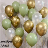 elvesmall 40inch Olive Green 0-9 Number Digital Helium Balloons Kids Adult 18 30 60th Birthday Party Decor Wedding Hawaiian Party Supplies
