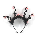elvesmall  Halloween  New Headband Decorations Children Ghost Eye Ball Headband Halloween Party