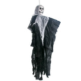 elvesmall Halloween Hanging Skull Ghost Ornament Haunted House Decoration Horror Props Halloween Party Home Indoor Outdoor Yard Bar Decor