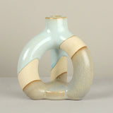 elvesmall Ceramic Candle Holder Scandi Decoration Candle Holder Porcelain Candlestick for Wedding Centerpieces for Tables Mix Color
