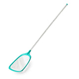 elvesmall Pond Skimmer Net Summer Pool Skimmer Net With Retractable Pole Leaf Removal Garden Pond Professional Cleaning Tools