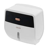 elvesmall Tissue Box Wall Mount Paper Holder Waterproof Toilet Paper Tray Roll Bathroom Accessories Organizer Multifunctional Storage Box