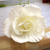 elvesmall 80CM Giant PE Foam Rose Simulation Flowers Branch Wedding Backdrop Decoration Peony Garden Wall Road Cited Stage Party Supply