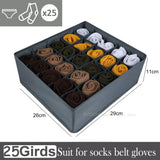 elvesmall Socks Underwear Organizer Storage Box Cabinet Drawer Organizer Socks Bra Underwear Organizer Wardrobe Clothes Storage Organizer