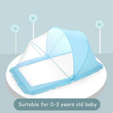 elvesmall   Children Yurt Crib mosquito net Infant mosquito net Portable Foldable Tent Anti-mosquito bed canopy bedroom