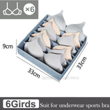 elvesmall Closet Organizer Underwear Drawer Organizer Socks Bra Clothing Storage Box Wardrobe Organizer Clothes Cabinet Drawer Organizers