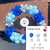elvesmall 105Pcs Gender Reveal Balloons Arch Kit Baby Shower Decor Pink Blue Balloons Garland Decor Boy Girl 1st Birthday Party Decoration