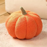elvesmall  Lamb Fleece Pumpkin Throw Pillows Cute Colorful Pumpkin Plush Toys Home Decor Throw Pillow Living Room Bedroom Decorative Ins