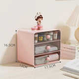 elvesmall Desktop Organizer Drawer Box Desk Pen Holder Hair Accessories Storage Shelf Cosmetic Stationery Storage Box Home School Office