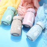 elvesmall  -  1pc 320ml Rabbit Cute Insulating Bottle Portable Home Female Office Water Cup Stainless Steel Insulated Coffee Cup Vacuum Bottle