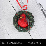 elvesmall  Christmas Decorations Snowflake Gingerbread Man Christmas Tree Pendant Christmas Reindeer Black Bear Elf Decorations Pendant