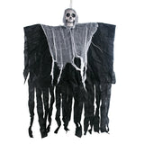 elvesmall Halloween Hanging Skull Ghost Ornament Haunted House Decoration Horror Props Halloween Party Home Indoor Outdoor Yard Bar Decor
