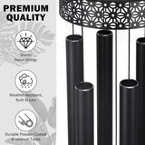 elvesmall Deep Tone Wind Chimes Room Decoration Home Décor Sympathy Gift Macrame Garden Patio Yard Windchimes Outdoors Decorations Outdoor
