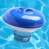 elvesmall Floating Swimming Pool Chlorine Tablet Automatic Dispenser Outdoor Pool Cleaning