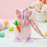 elvesmall Carrot Rabbit Faceless Dwarf Elf Doll Bunny Ester Party Westeren Happy Easter Decor For Home Kids Easter Rabbit Toy Gifts Favor