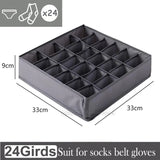 elvesmall Closet Organizer Underwear Drawer Organizer Socks Bra Clothing Storage Box Wardrobe Organizer Clothes Cabinet Drawer Organizers