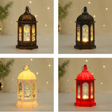 elvesmall Eid Decoration Light Eid Mubarak Lamp Ornament Islam Muslim Party Decor Supplies Ramadan Wind Lantern Decor for Home Party