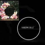 elvesmall Balloon Garland Round Balloon Stand Arch Baby Shower Kids Birthday Party Decorations Ballon Wreath Frame Wedding Party Supplies