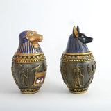 elvesmall 1Pc Pet Urn Canopic Cat Memorial Funeral Supplies Cat Dog Cremation Urn for Ashes Pet Memorial Coffin Box Home Decoration Pet