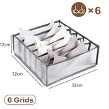 elvesmall Closets Clothes Organizer Pants Jeans Storage Box Cabinet Drawer Organizer Underwear Socks T-Shirt Wardrobe Storage Organizers