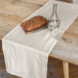elvesmall  100% Pure Linen Table Runner Elegant Solid Colour Event Party Supplies Fabric Decor Placemat for Holiday Wedding Christmas Doily