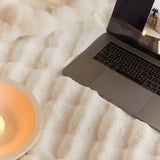 elvesmall  Tuscan Imitation Fur Blanket for Winter Luxury Warmth Super Comfortable Blankets for Beds High-end Warm Winter Blanket for Sofa