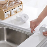 elvesmall For Bathroom Kitchen Accessories Shower Bath Sealing Strip Tape Caulk Strip Self Adhesive Waterproof Wall Sticker Sink Edge Tape