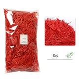 elvesmall DIY Colorful Shredded Crinkle Paper Raffia Candy Boxes Wedding Marriage Home Decoration Party Gift Packaging Filling Material