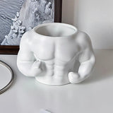 elvesmall Muscle Water Mug Couple Funny Ceramic Cup Ancient Greek Sculpture Body Art Milk Coffee Mug Holiday Little Gifts