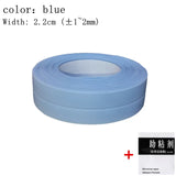 elvesmall For Bathroom Kitchen Accessories Shower Bath Sealing Strip Tape Caulk Strip Self Adhesive Waterproof Wall Sticker Sink Edge Tape