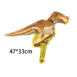 elvesmall  Mini Tyrannosaurus Rex Aluminum Film Balloon Party Children's Birthday Party Dinosaur Decoration Balloon
