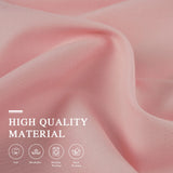 elvesmall Pink/Black king Four Corner Post Bed Canopy Bed Curtains Sheer Canopy for Adults Bedroom Decoration Lightproof Windproof Twin