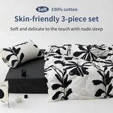 elvesmall 100% Cotton 128x68 Fabric Bedding Set,1 Duvet Cover,2 Pillowcases,No Sheet,Customizable