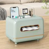 elvesmall Desktop Tissue Box Removable Slight Luxury Decorative Handkerchief Case Paper Storage Box Home Office Car Nordic Plastic Holder