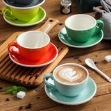 elvesmall  -  300ml Ceramic Breakfast Milk Cup American Coffee mug Set Afternoon Tea Cups Ceramic Water Cup tea mug coffee cup