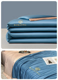 elvesmall  Summer Quilt Simple Luxury Modal comforter Thin Bed Cover Bedding double-sided Quilt single bed  high quality