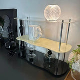 elvesmall  -  INS Style Luxury desktop shelf Water cup storage High beauty cup holder Removable acrylic perfume hand display