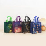 elvesmall  4/8/pcs Ramadan Mubarak Non-woven Gift Bags with Handles Eid Party Favor Treat Candy Bag for Eid Mubarak Muslim Party Decoration