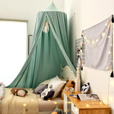elvesmall Kids Mosquito Net Girl Princess Hanging Bed Canopy Baby Crib Curtain Home Decoration Living Corner Play   Reading Nook Decor