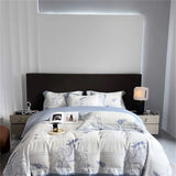 elvesmall  Svetanya Egyptian Cotton 1000TC Bed Linens Queen King Size Set Sheet Duvet Cover Bedding