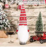 elvesmall Christmas Wine Bottle Cover Merry Christmas Decorations For Home  Cristmas Ornament Xmas Navidad Gifts New Year