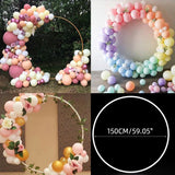elvesmall Balloon Garland Round Balloon Stand Arch Baby Shower Kids Birthday Party Decorations Ballon Wreath Frame Wedding Party Supplies