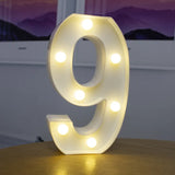 elvesmall  Creative DIY Luminous LED Letter Lights 26 English Alphabet Light for Holiday Home Wedding Birthday Christmas Party Decorations