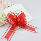 elvesmall 20/10Pcs Flower Car Gifts Wedding Pull Bow Ribbons  Wrap Packing Valentines Day Birthday Events Party Supplies Valentine