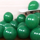 elvesmall  147Pcs Dark Green and Gold Balloons Arch Garland Kit Metallic Mate Balloon for Birthday Wedding Party Decorations
