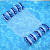 elvesmall New Water Hammock Recliner Inflatable Floating Swimming Mattress Sea Swim Ring Swimming Pool Party Toy Recliner Swimming